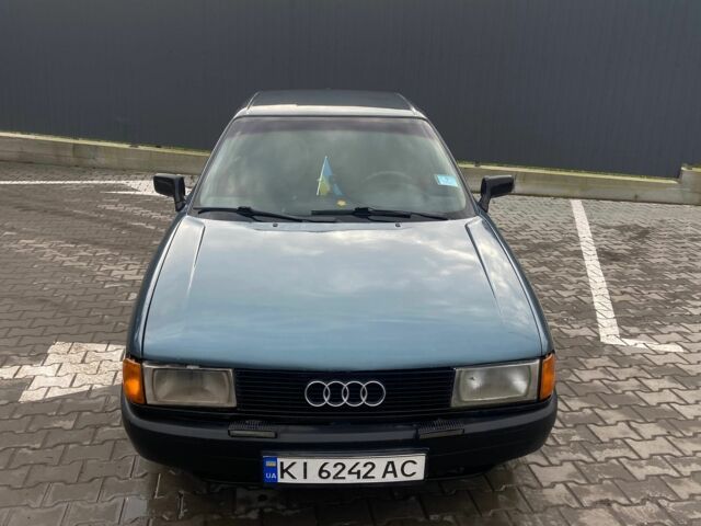 Синій Ауді 80, об'ємом двигуна 1.8 л та пробігом 426 тис. км за 1500 $, фото 2 на Automoto.ua