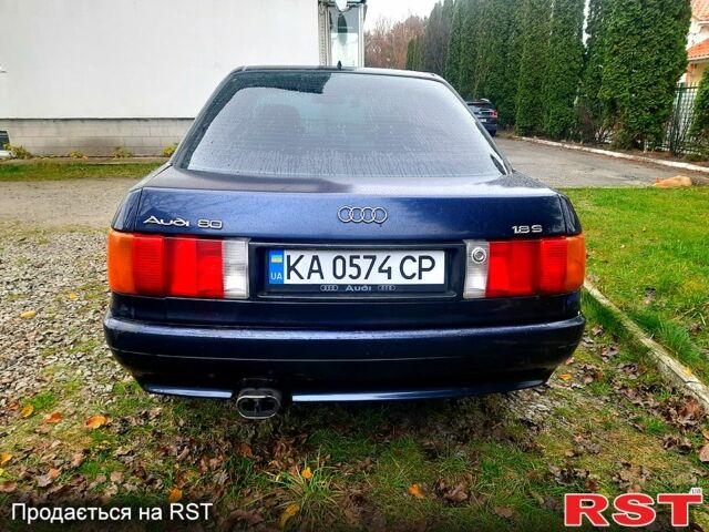 Синий Ауди 80, объемом двигателя 1.8 л и пробегом 0 тыс. км за 1800 $, фото 10 на Automoto.ua