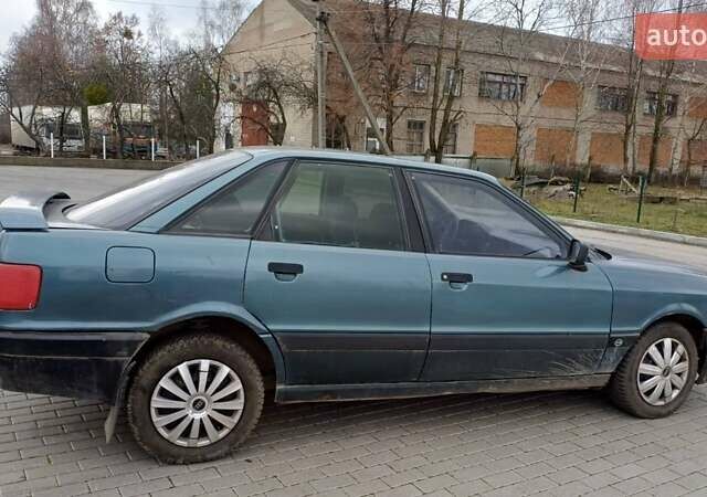 Синій Ауді 80, об'ємом двигуна 1.8 л та пробігом 320 тис. км за 1450 $, фото 5 на Automoto.ua