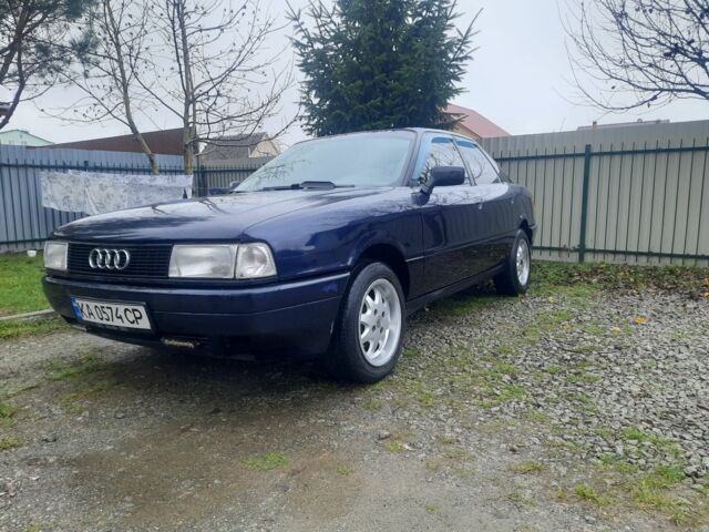 Синий Ауди 80, объемом двигателя 1.8 л и пробегом 422 тыс. км за 2000 $, фото 13 на Automoto.ua