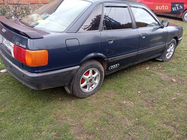 Ауди 80 1991 в Луцке на Automoto.ua Синий Ауди 80, объемом двигателя 1.6 л и пробегом 310 тыс. км за 1900 $, фото 3 на Automoto.ua