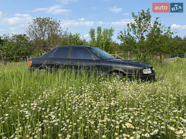 Синий Ауди 80, объемом двигателя 2 л и пробегом 413 тыс. км за 900 $, фото 2 на Automoto.ua