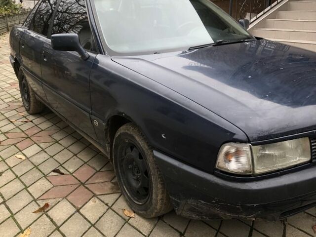 Синий Ауди 80, объемом двигателя 1.8 л и пробегом 170 тыс. км за 1500 $, фото 2 на Automoto.ua