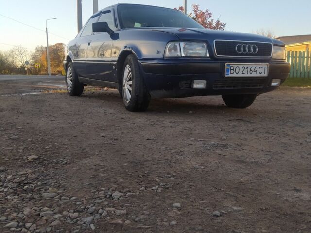 Синий Ауди 80, объемом двигателя 2 л и пробегом 334 тыс. км за 2199 $, фото 3 на Automoto.ua