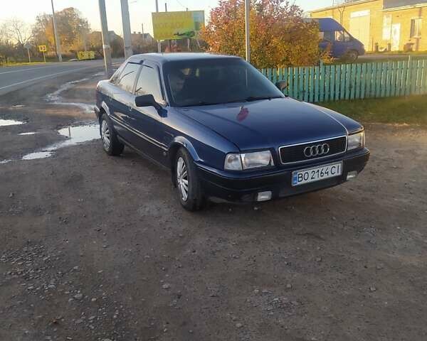 Синий Ауди 80, объемом двигателя 2 л и пробегом 334 тыс. км за 2199 $, фото 1 на Automoto.ua