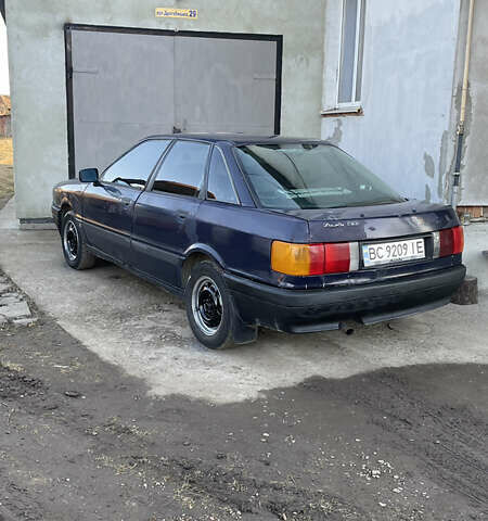 Синий Ауди 80, объемом двигателя 1.78 л и пробегом 500 тыс. км за 1400 $, фото 2 на Automoto.ua