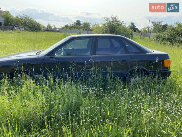 Синий Ауди 80, объемом двигателя 2 л и пробегом 413 тыс. км за 900 $, фото 3 на Automoto.ua
