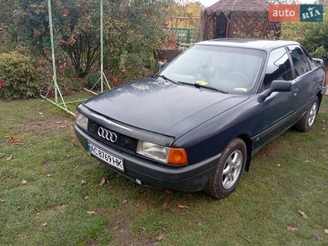 Ауди 80 1991 в Луцке на Automoto.ua Синий Ауди 80, объемом двигателя 1.6 л и пробегом 310 тыс. км за 1900 $, фото 2 на Automoto.ua