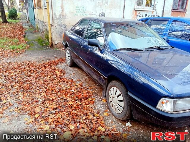 Синий Ауди 80, объемом двигателя 1.8 л и пробегом 340 тыс. км за 1500 $, фото 2 на Automoto.ua