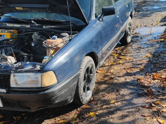 Синий Ауди 80, объемом двигателя 1.8 л и пробегом 29 тыс. км за 2000 $, фото 2 на Automoto.ua