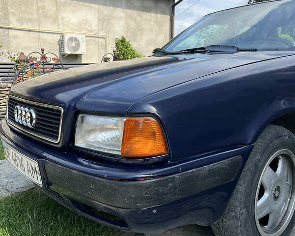 Синий Ауди 80, объемом двигателя 2 л и пробегом 293 тыс. км за 2300 $, фото 16 на Automoto.ua