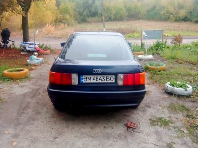 Синій Ауді 80, об'ємом двигуна 1.6 л та пробігом 200 тис. км за 860 $, фото 2 на Automoto.ua