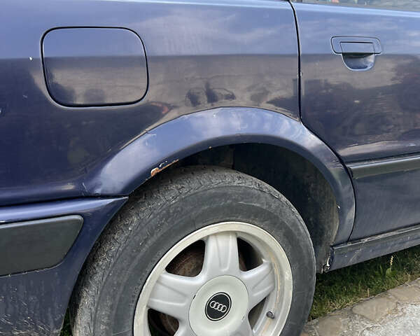 Синий Ауди 80, объемом двигателя 2 л и пробегом 293 тыс. км за 2300 $, фото 7 на Automoto.ua