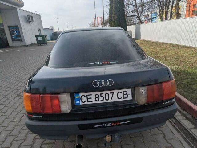 Синий Ауди 80, объемом двигателя 1.98 л и пробегом 437 тыс. км за 2500 $, фото 3 на Automoto.ua