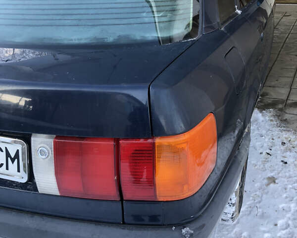 Синий Ауди 80, объемом двигателя 1.78 л и пробегом 190 тыс. км за 1500 $, фото 4 на Automoto.ua