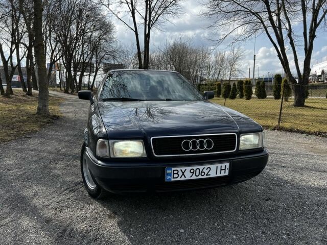 Синий Ауди 80, объемом двигателя 2 л и пробегом 268 тыс. км за 2750 $, фото 1 на Automoto.ua