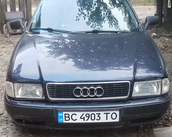 Синий Ауди 80, объемом двигателя 1.99 л и пробегом 297 тыс. км за 2700 $, фото 5 на Automoto.ua