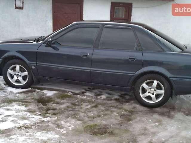 Синий Ауди 80, объемом двигателя 2.8 л и пробегом 400 тыс. км за 2700 $, фото 9 на Automoto.ua