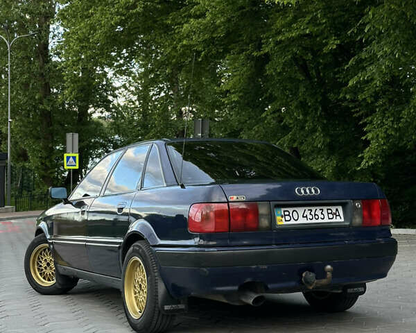 Синій Ауді 80, об'ємом двигуна 2 л та пробігом 320 тис. км за 1800 $, фото 3 на Automoto.ua