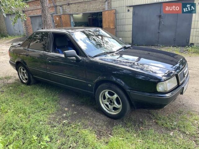 Синий Ауди 80, объемом двигателя 2 л и пробегом 280 тыс. км за 3100 $, фото 4 на Automoto.ua