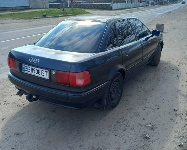 Синий Ауди 80, объемом двигателя 2 л и пробегом 234 тыс. км за 2750 $, фото 10 на Automoto.ua