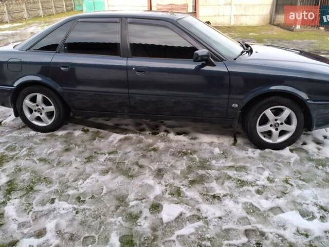 Синий Ауди 80, объемом двигателя 2.8 л и пробегом 400 тыс. км за 2700 $, фото 8 на Automoto.ua