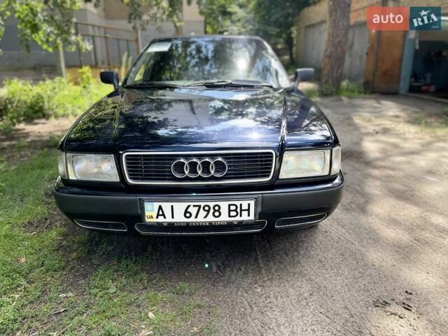 Синий Ауди 80, объемом двигателя 2 л и пробегом 280 тыс. км за 3100 $, фото 3 на Automoto.ua