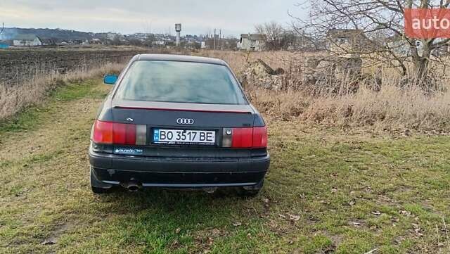 Синий Ауди 80, объемом двигателя 2 л и пробегом 549 тыс. км за 1600 $, фото 3 на Automoto.ua