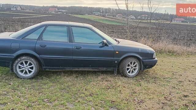 Синий Ауди 80, объемом двигателя 2 л и пробегом 549 тыс. км за 1600 $, фото 2 на Automoto.ua