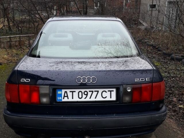 Синий Ауди 80, объемом двигателя 2 л и пробегом 300 тыс. км за 2000 $, фото 4 на Automoto.ua