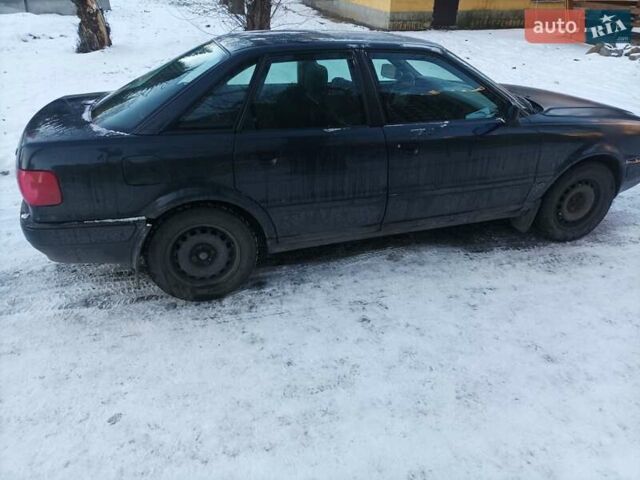 Синий Ауди 80, объемом двигателя 1.98 л и пробегом 290 тыс. км за 3000 $, фото 3 на Automoto.ua
