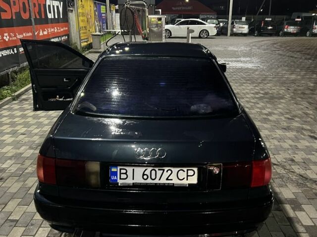 Синий Ауди 80, объемом двигателя 2 л и пробегом 470 тыс. км за 2500 $, фото 2 на Automoto.ua