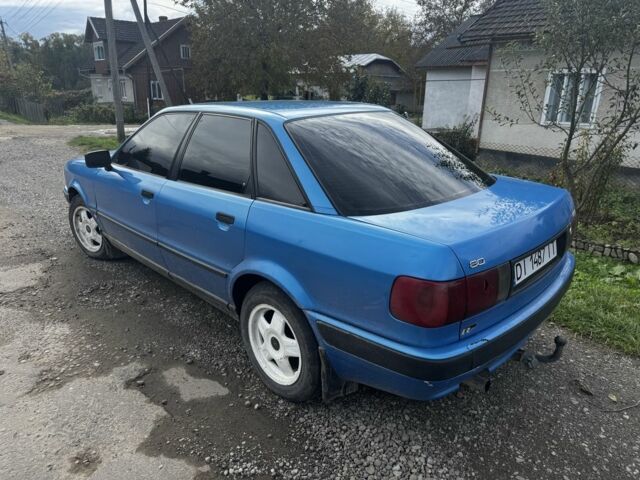 Синій Ауді 80, об'ємом двигуна 2 л та пробігом 220 тис. км за 2100 $, фото 3 на Automoto.ua
