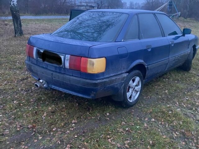 Синій Ауді 80, об'ємом двигуна 1.8 л та пробігом 350 тис. км за 1150 $, фото 2 на Automoto.ua