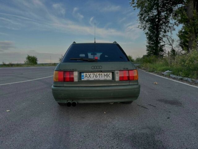 Синий Ауди 80, объемом двигателя 2.6 л и пробегом 495 тыс. км за 1900 $, фото 5 на Automoto.ua