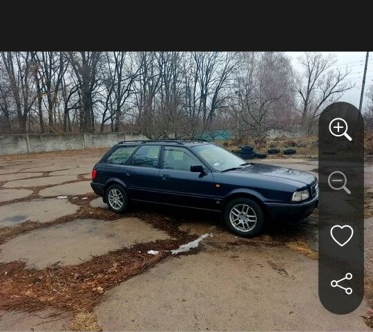 Синий Ауди 80, объемом двигателя 0 л и пробегом 350 тыс. км за 1800 $, фото 2 на Automoto.ua