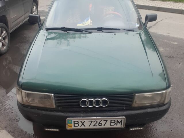 Зелений Ауді 80, об'ємом двигуна 1.8 л та пробігом 356 тис. км за 1900 $, фото 2 на Automoto.ua