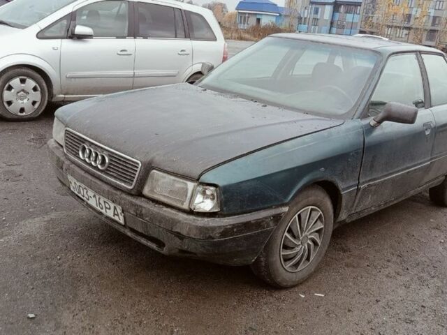 Зеленый Ауди 80, объемом двигателя 1.6 л и пробегом 300 тыс. км за 1100 $, фото 1 на Automoto.ua