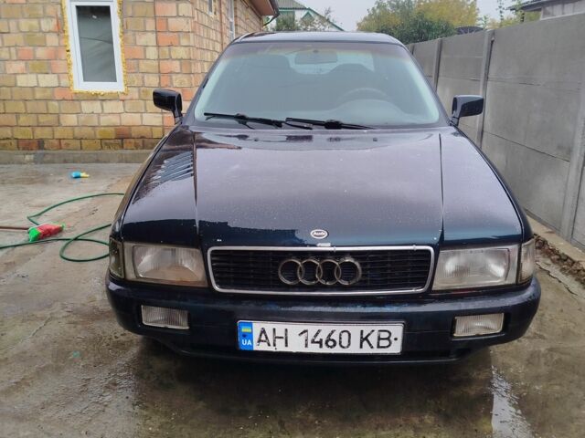 Зеленый Ауди 80, объемом двигателя 1.8 л и пробегом 300 тыс. км за 800 $, фото 1 на Automoto.ua