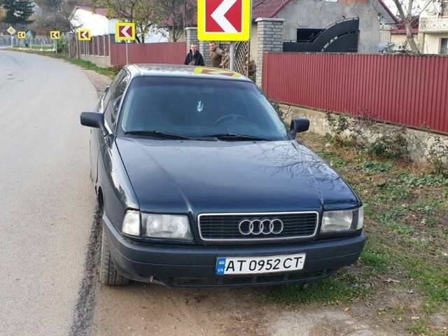 Зеленый Ауди 80, объемом двигателя 1.8 л и пробегом 260 тыс. км за 1350 $, фото 1 на Automoto.ua