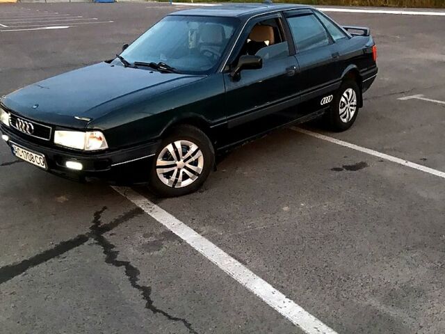 Зеленый Ауди 80, объемом двигателя 1.8 л и пробегом 320 тыс. км за 1600 $, фото 3 на Automoto.ua