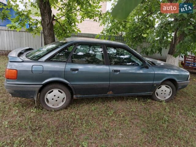 Зеленый Ауди 80, объемом двигателя 1.8 л и пробегом 450 тыс. км за 1799 $, фото 4 на Automoto.ua