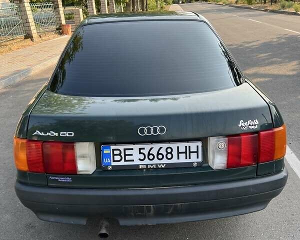 Зеленый Ауди 80, объемом двигателя 1.8 л и пробегом 175 тыс. км за 2550 $, фото 7 на Automoto.ua