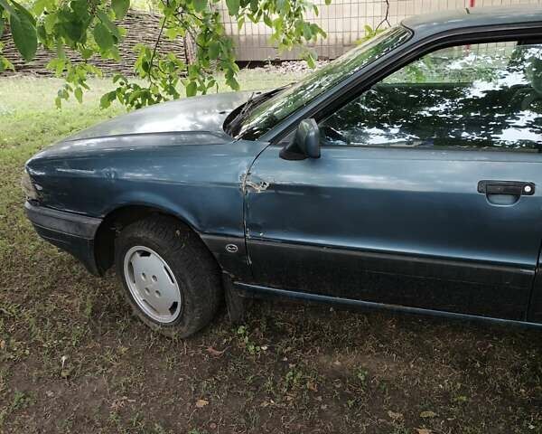 Зеленый Ауди 80, объемом двигателя 1.8 л и пробегом 450 тыс. км за 1799 $, фото 1 на Automoto.ua