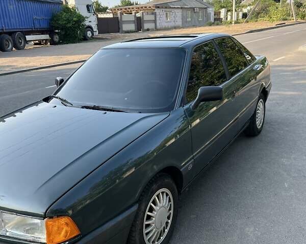 Зеленый Ауди 80, объемом двигателя 1.8 л и пробегом 175 тыс. км за 2550 $, фото 3 на Automoto.ua