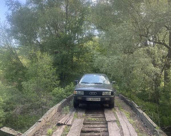 Зеленый Ауди 80, объемом двигателя 1.78 л и пробегом 200 тыс. км за 1200 $, фото 2 на Automoto.ua