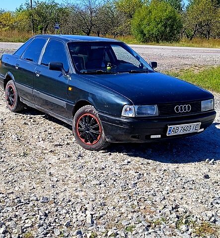 Зеленый Ауди 80, объемом двигателя 1.8 л и пробегом 380 тыс. км за 1900 $, фото 1 на Automoto.ua