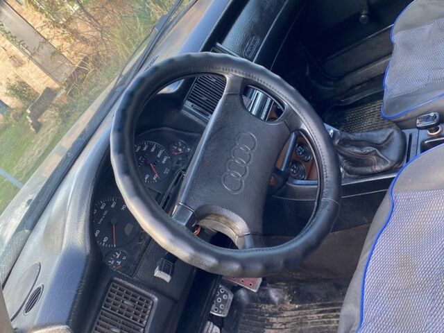 Зеленый Ауди 80, объемом двигателя 1.8 л и пробегом 416 тыс. км за 1600 $, фото 2 на Automoto.ua