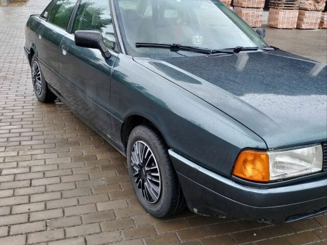 Зеленый Ауди 80, объемом двигателя 1.8 л и пробегом 70 тыс. км за 1950 $, фото 5 на Automoto.ua