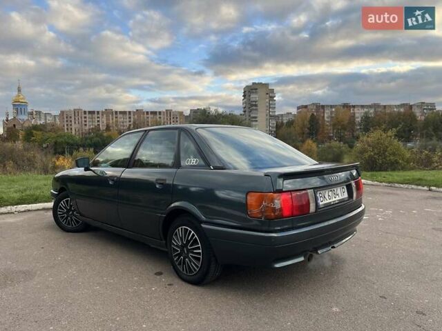 Зеленый Ауди 80, объемом двигателя 1.78 л и пробегом 320 тыс. км за 1950 $, фото 4 на Automoto.ua